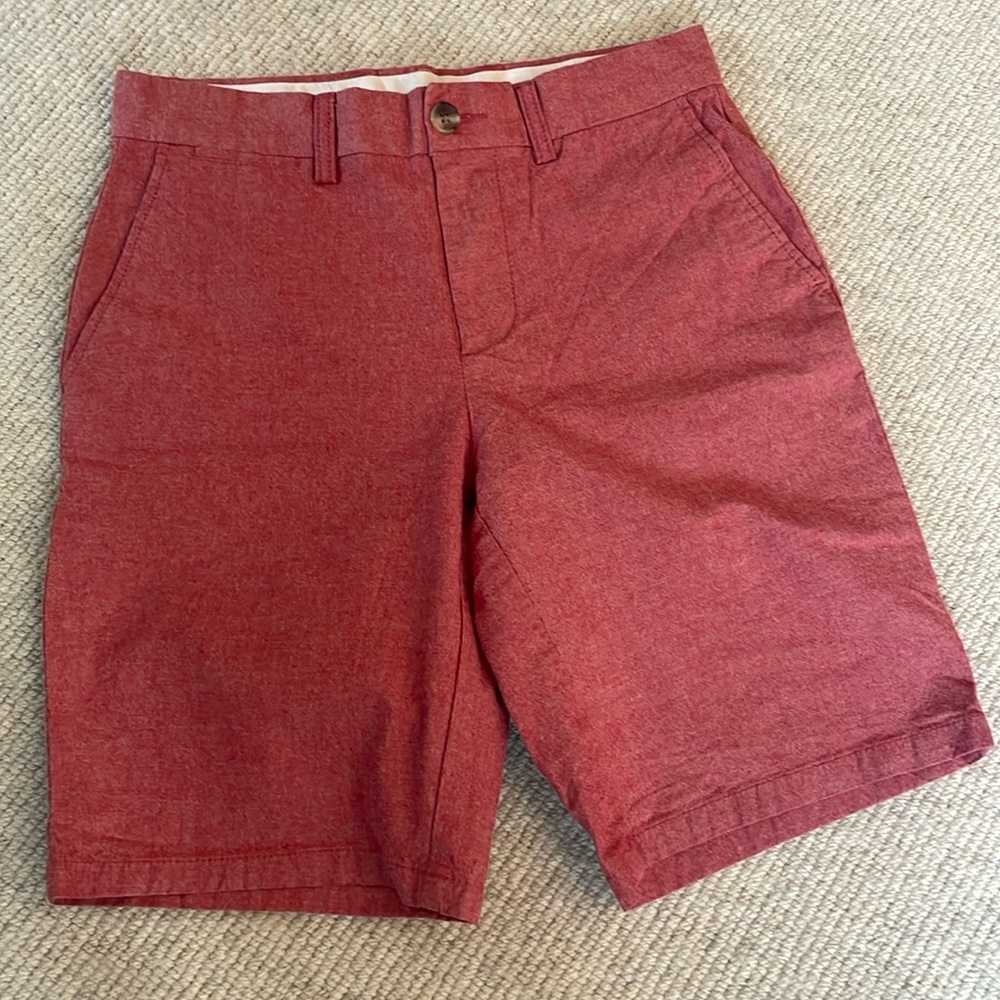 Slim Built-In Flex Ultimate Chino Shorts for Men -- 9 inch inseam